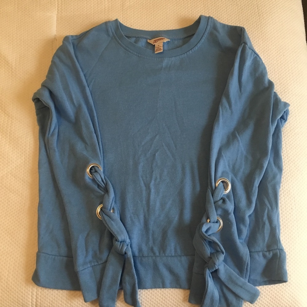 Arizona Lace Up Sweater